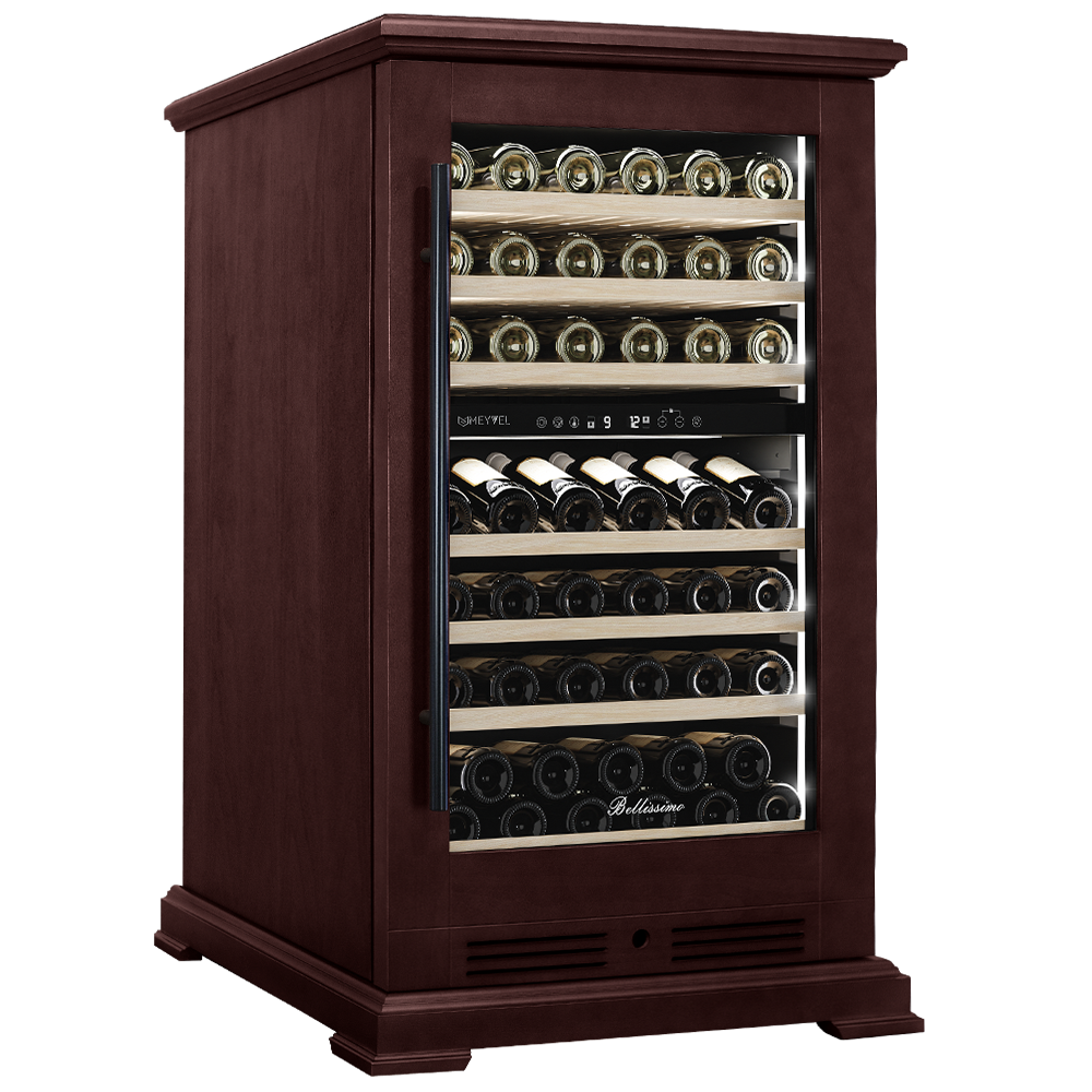 Винный шкаф компрессорный отдельностоящий Meyvel MV77PRO-KBT2 (Спелая вишня)