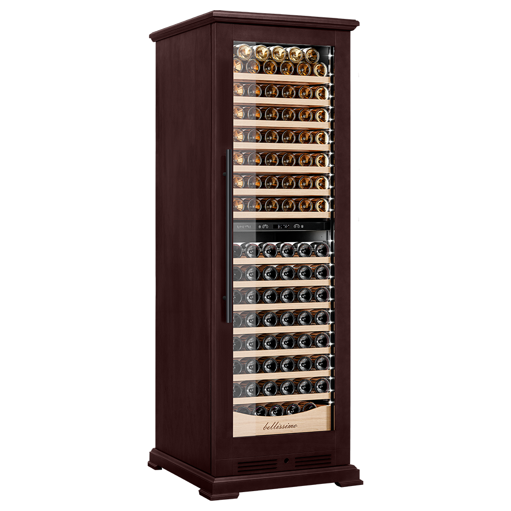 Винный шкаф компрессорный отдельностоящий Meyvel MV163PRO-KBT2 (Спелая вишня)