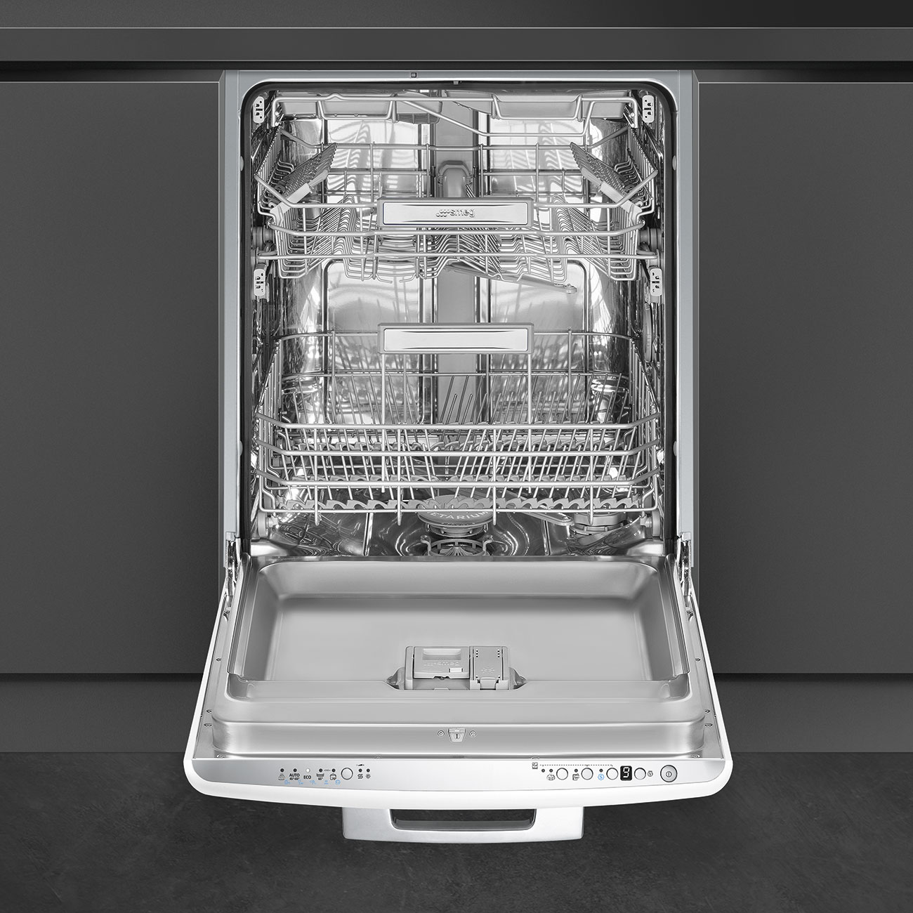 SMEG STFABWH3 Встраиваемая посудомоечная машина, белая, 60 см